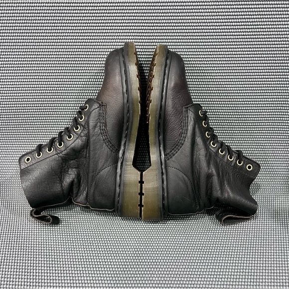 Dr Martens Pascal Soft Leather Lace Up Boots Womens Size 7 Black - Picture 7 of 9